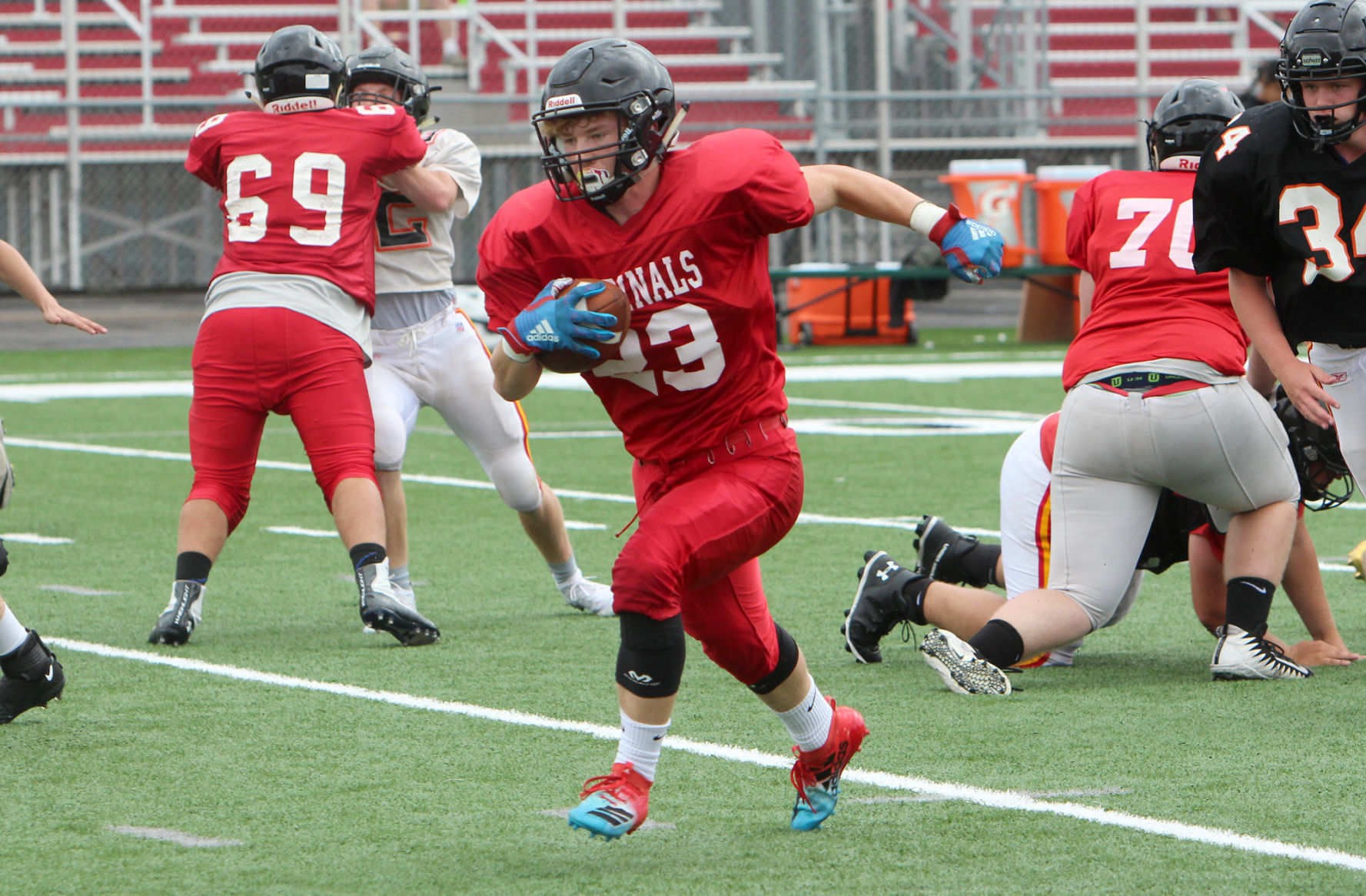 Chi-Hi football scrimmage 8-16-19